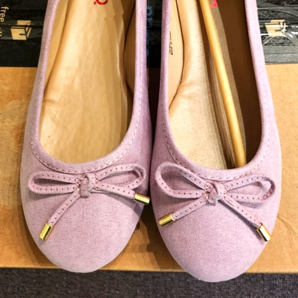 BONGO Suede Ballet Flats